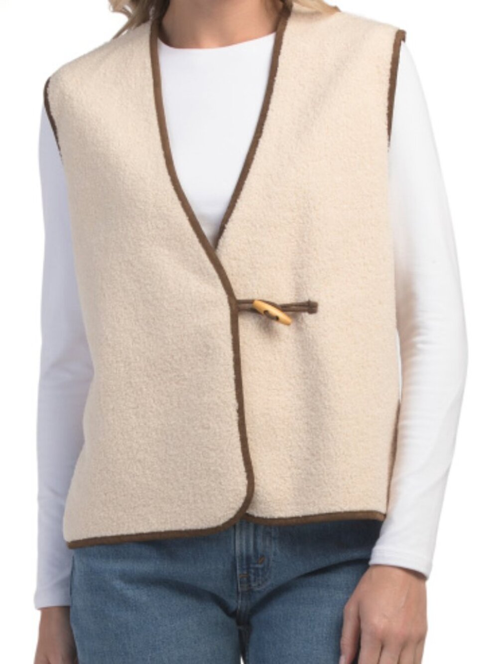 BAILEY 44 V-neck Reversible Bonded Sherpa Vest